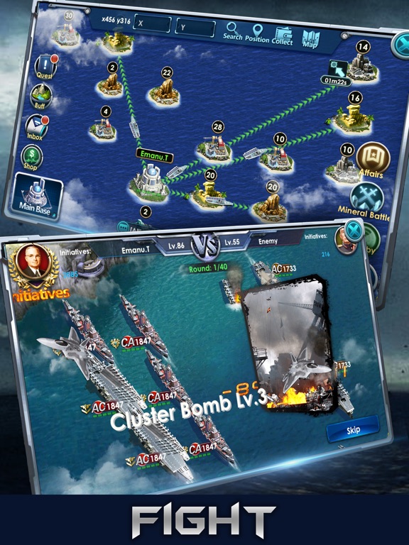 Screenshot #6 pour War of Warship:Pacific War