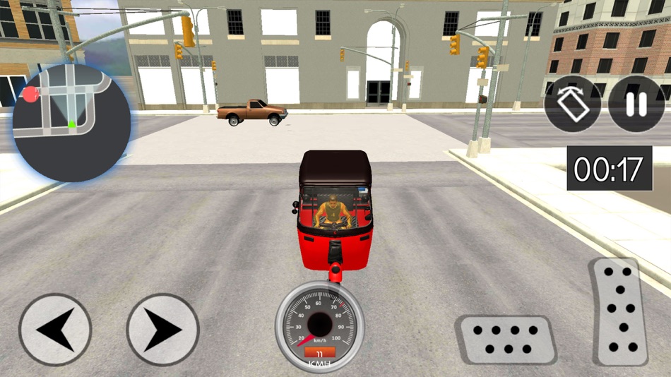 #2. Tuk Tuk Rickshaw Driving (iOS) 由: Rubab Zaidi