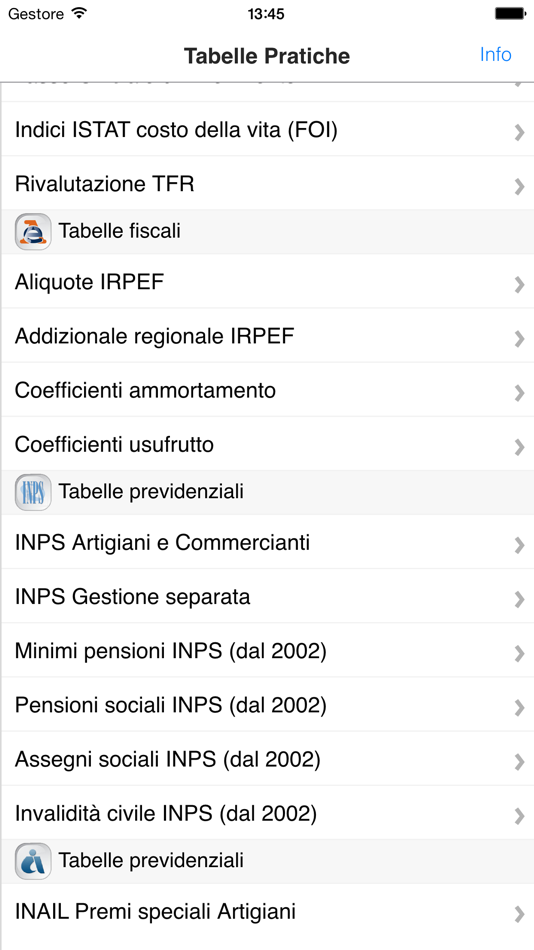 #3. Tabelle Pratiche (iOS) 由: Vincenzo Boiano