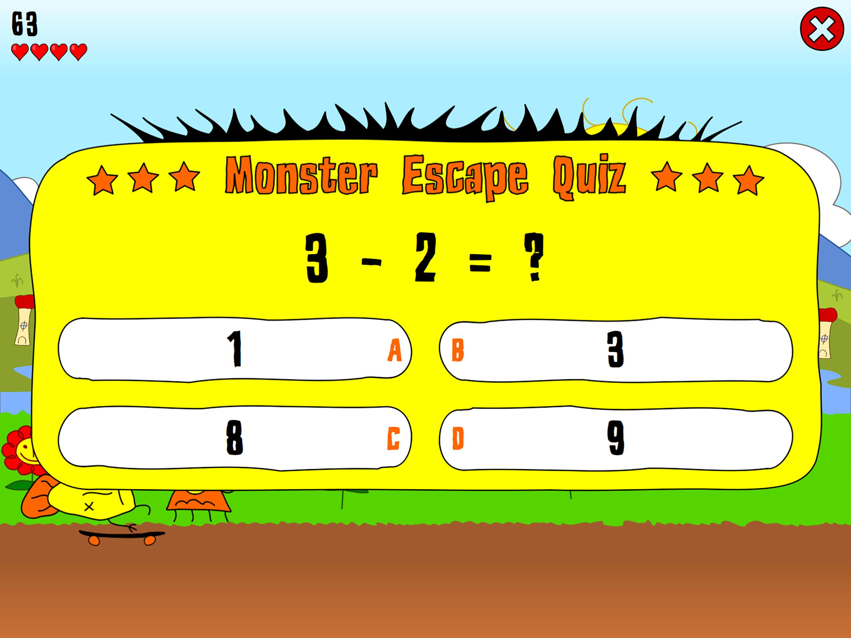 Aek vs Math Monsters for Kids