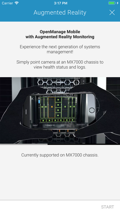 OpenManage Mobile Screenshot