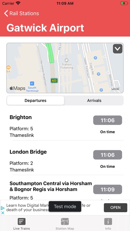 Train Times - Station Boards
