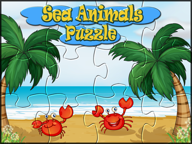 ‎Sea Animals Puzzle for toddler Screenshot