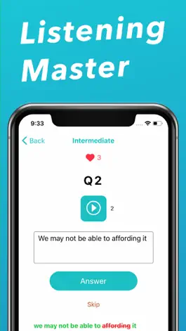 Game screenshot Listening Master for English mod apk