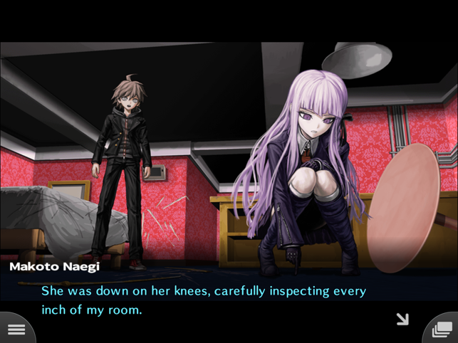 Skjermbilde av Danganronpa: Trigger Happy Hav