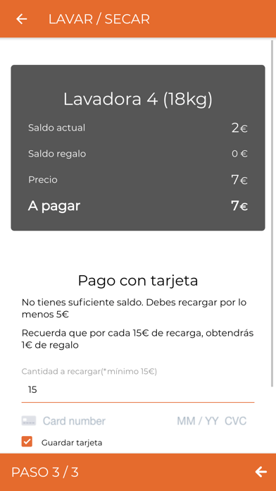 Oso Blanco Lavanderías Screenshot