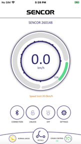 SENCOR SCOOTER screenshot