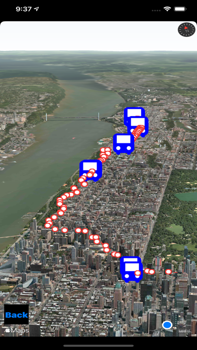 NYC Bus in 3D City View screenshot 4
