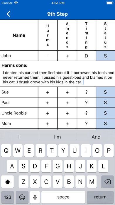 AA Steps 8/9 iPhone screenshot 6 - Lifestyle app