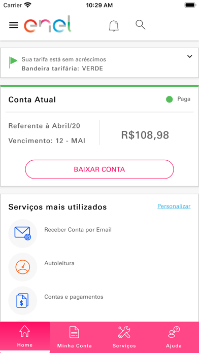 Enel São Paulo Screenshot
