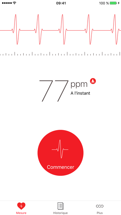 Screenshot #1 pour Cardiographe