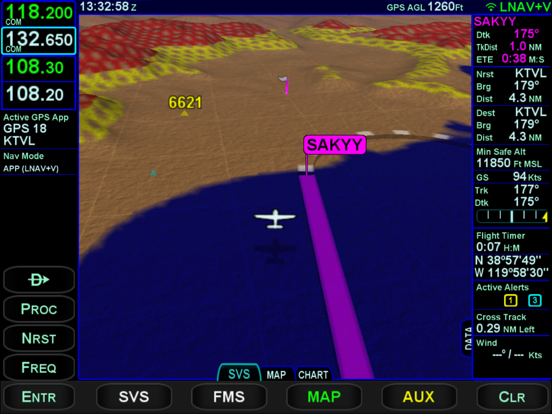 Avidyne IFD100 10.2 iPad screenshot 8 - Navigation app