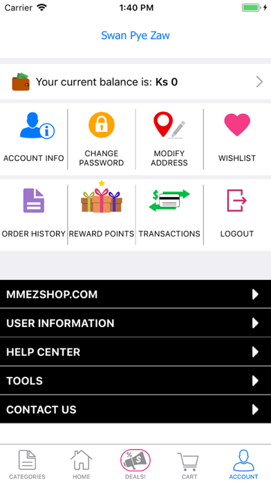 MyanmarEZShop Screenshot