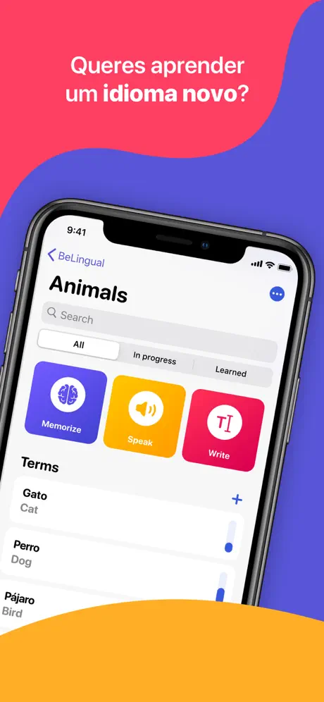 BeLingual - Aprender idiomas