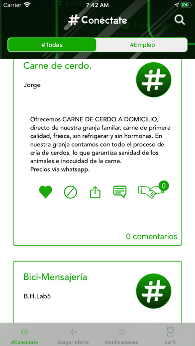 App screenshot