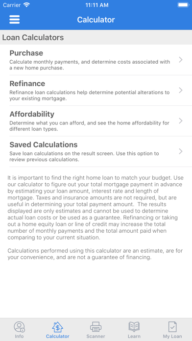 Altabank Mortgage Screenshot