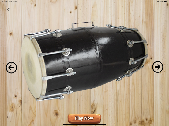 Tabla Drums Dhol Piano Guitar iPad screenshot 5 - Music app