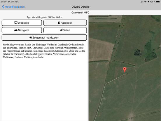 Screenshot #5 pour Model Airfelds DB