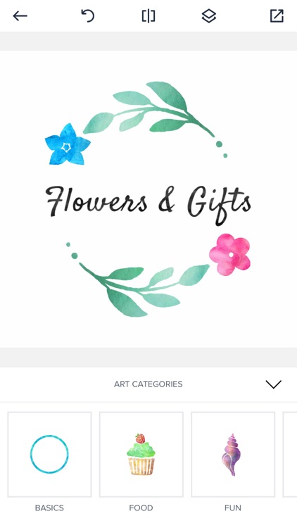 Watercolor Logo Maker screenshot-3