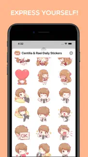 centilia & raei daily stickers iphone screenshot 4