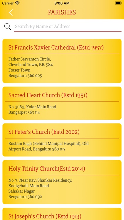 ARCHDIOCESE OF BANGALORE screenshot-8
