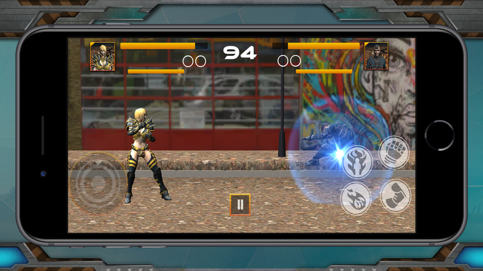 #1. Super Fighters - Fighting Game (iOS) 由: KAKAK
