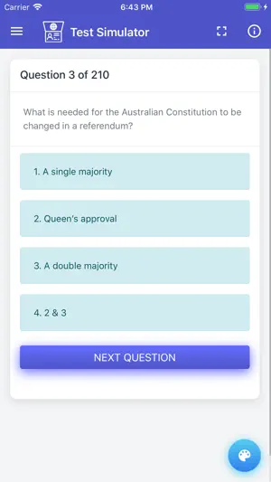 Australian Citizenship Tests screenshot 1