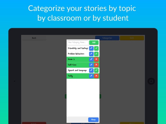 Social Story Creator & Library iPad screenshot 5 - Education app