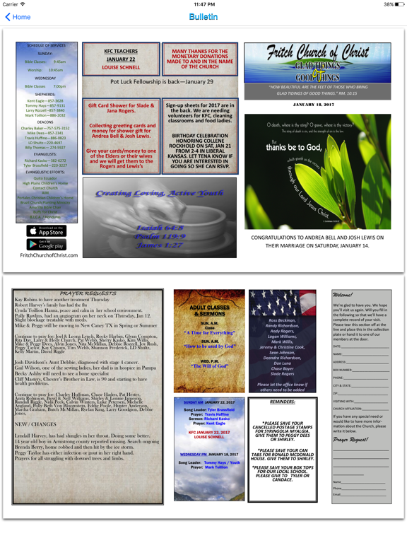 Screenshot #5 pour Fritch Church of Christ