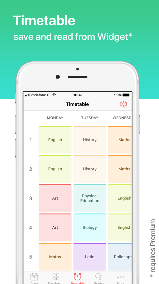 #2. Smart Diary - Student Planner (iOS) 由: Matteo D'Ignazio