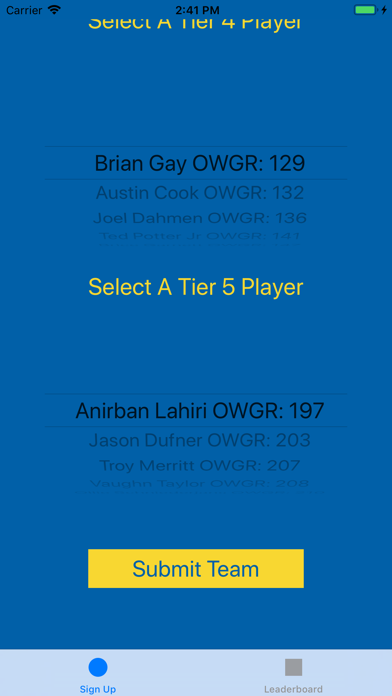 Heritage Pick'em iPhone screenshot 2 - Sports app