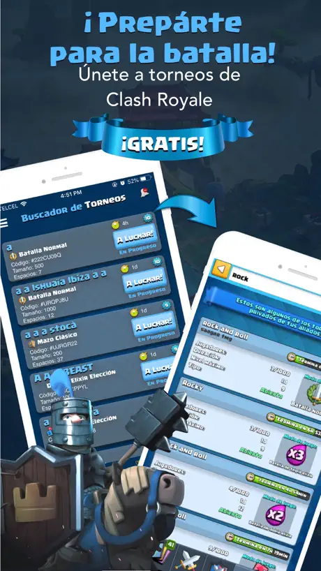 Mazos y Stats para Clash