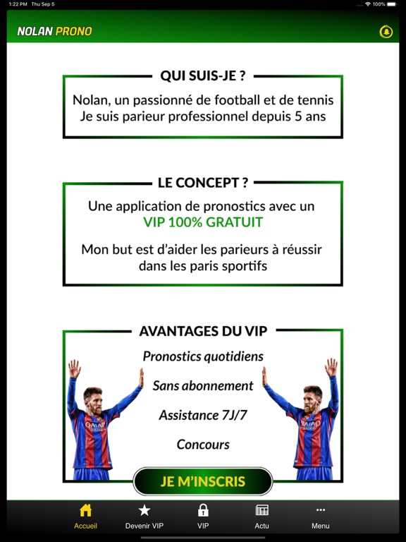 Screenshot #4 pour Nolan - Prono
