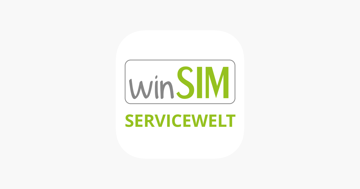 ‎winSIM Servicewelt im App Store