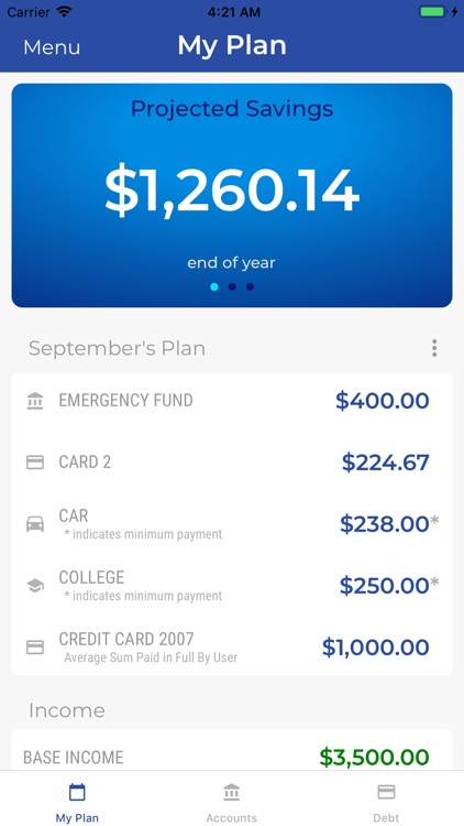 Destiny Debt Robo-Advisor screenshot-4