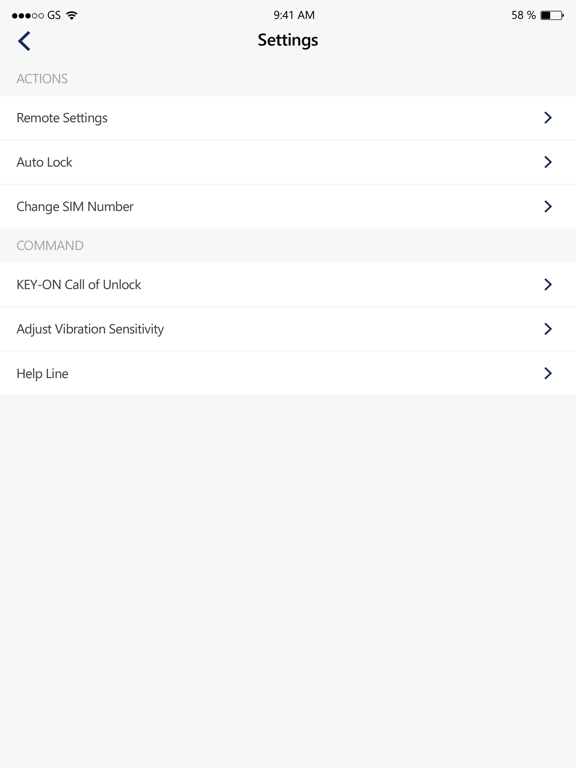 Bike Lock BD iPad screenshot 6 - Utilities app