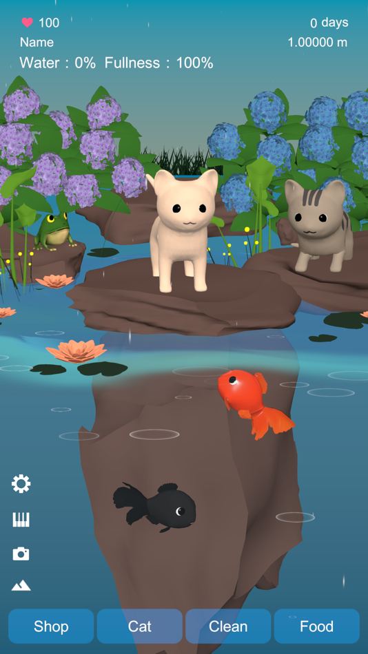 #3. Kawaii Goldfish Simulator 3D (iOS) 由: mie aoki