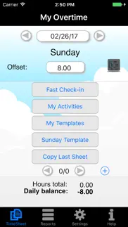 my overtime (mo) iphone screenshot 1