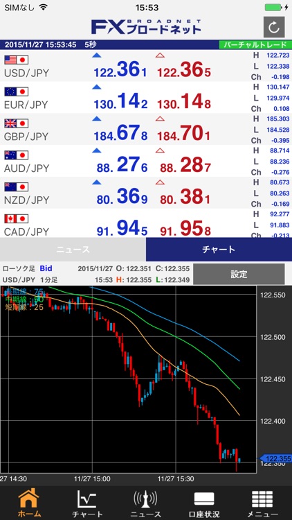 FXブロードネットVT for iPhone