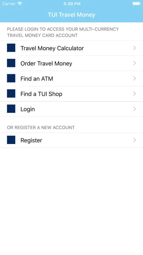 TUI Travel Money