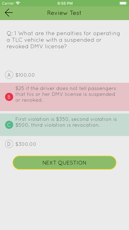 #5. TLC Practice Exam (iOS) 由: Los Gatos Taxi Innovators