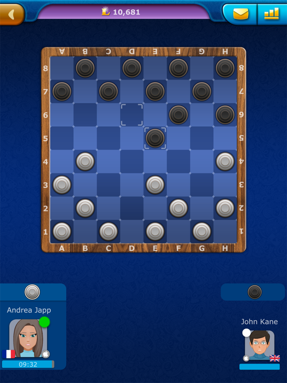 Screenshot #4 pour Online Checkers LiveGames
