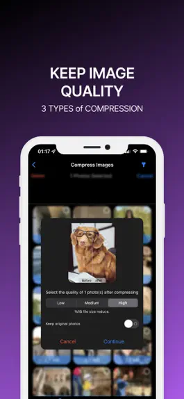 Game screenshot Compressor: Compress Photos apk