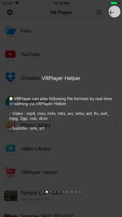 VRPlayer : 2D 3D 360° Video iPhone image 3
