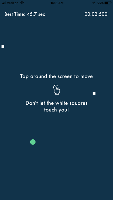 Dot Chase - Evade the squares! screenshot 2