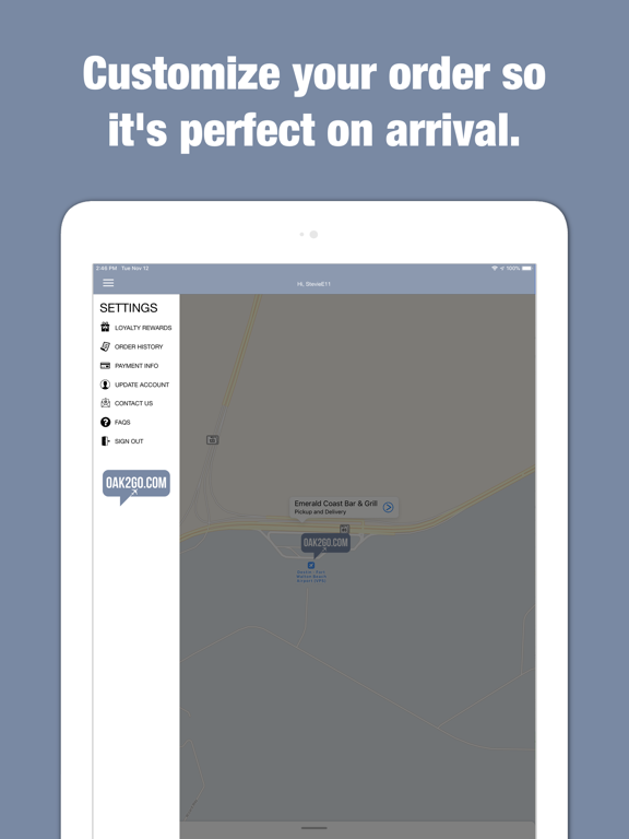 Screenshot #1 for Oak2Go