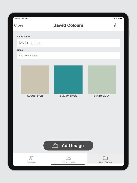 Jotun Colourpin iPad screenshot 5 - Reference app