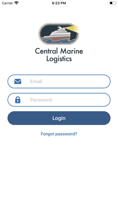 Central Marine Logistics iPhone screenshot 1 - Business app