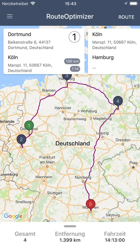RouteOptimizer screenshot 2 of 6