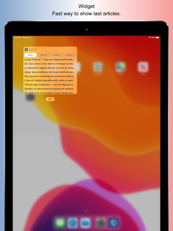 Screenshot #6 pour News fr